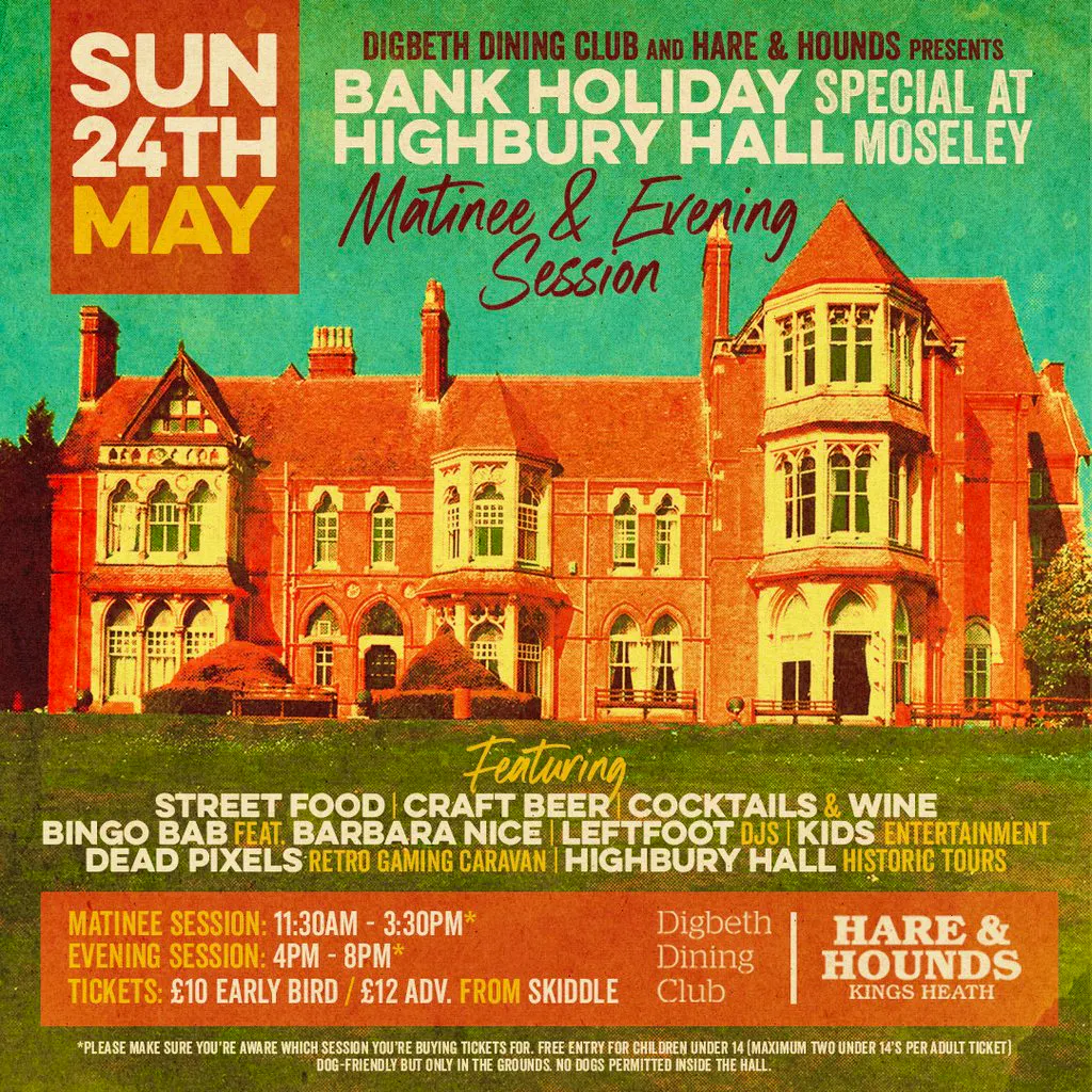DDC & Hare & Hounds Present: Highbury Hall (Matinee Session) at Highbury Hall