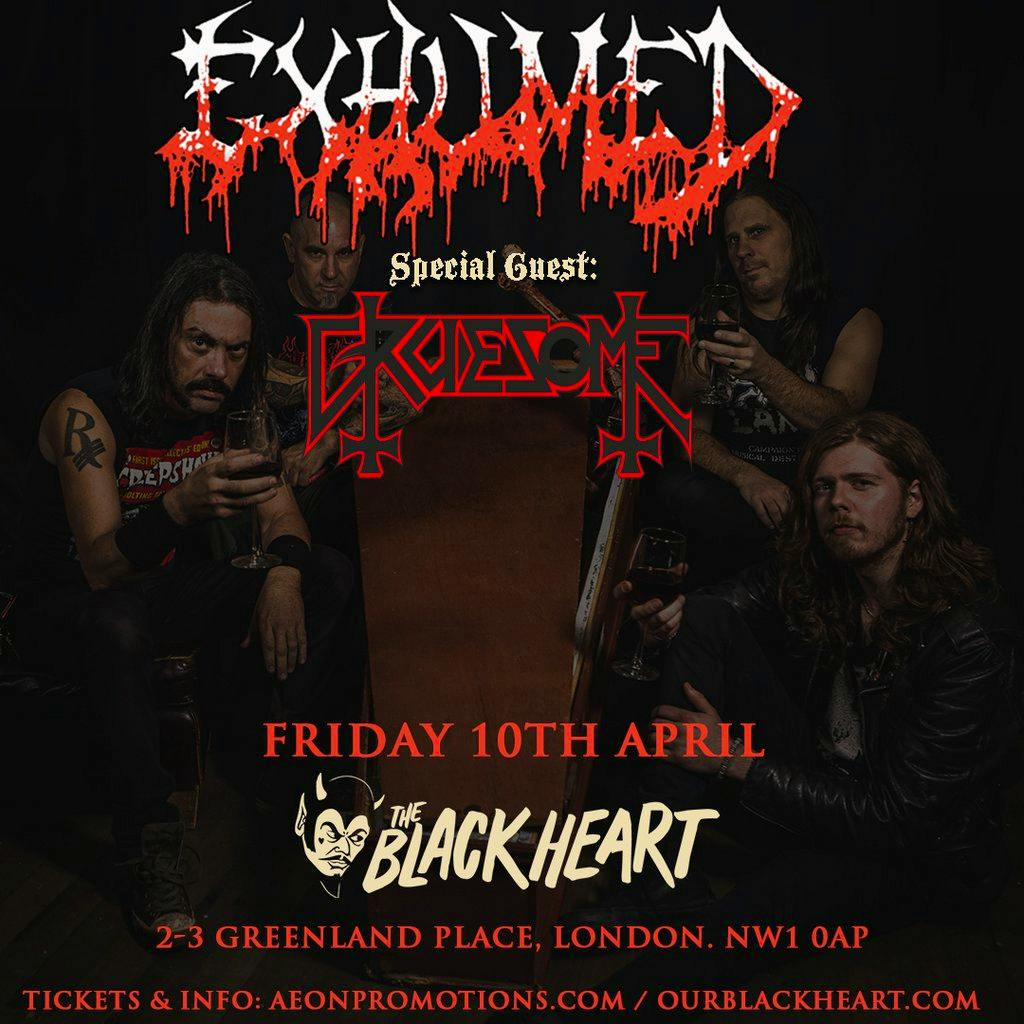 Exhumed / Gruesome at The Black Heart