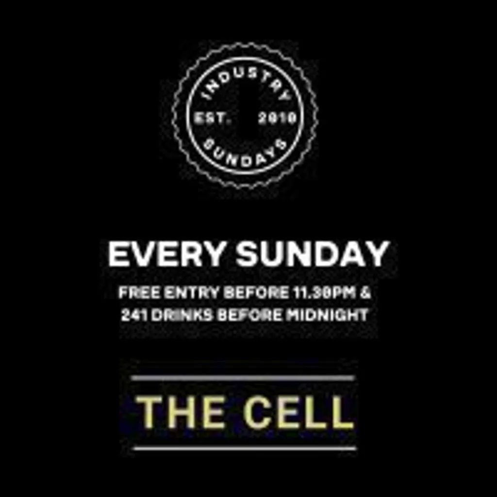 Sundays @ The Cell - 2-4-1 Drinks Before Midnight at The Cell Nottingham