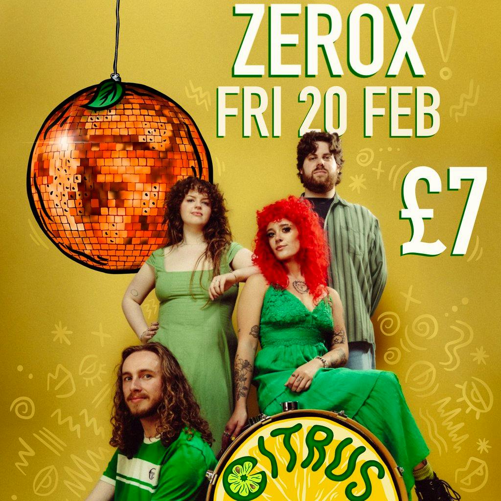 Citrus Live @ ZEROX w/ Sarah Johnsone + Lucy Garnett at Zerox  Newcastle