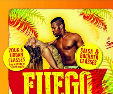 Fuego Mondays - Salsa & Bachata Dancing and clubbing HappyHr 4-8