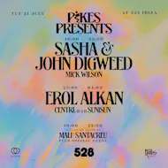 Pikes Presents at 528 with Sasha & John Digweed at 528 Ibiza