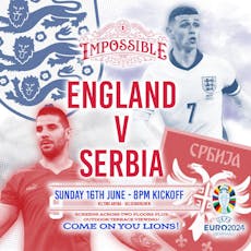 UEFA Euros 2024 England VS Serbia at IMPOSSIBLE   MANCHESTER 