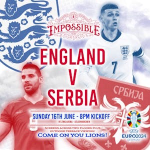 UEFA Euros 2024 England VS Serbia