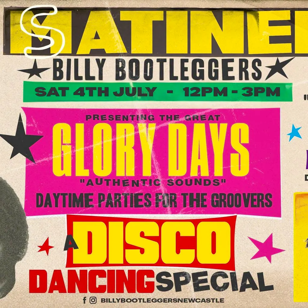 GLORY DAYS - A Disco Dancing Special at Billy Bootleggers