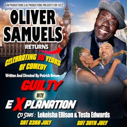 Oliver Samuels - Guilty with Explanation  Tickets | The Albert Hall, Nottingham Nottingham  | Sat 23rd July 2022 Lineup