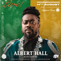 Beenie Man LIVE in concert Tickets | Albert Hall Manchester  | Fri 11th August 2023 Lineup