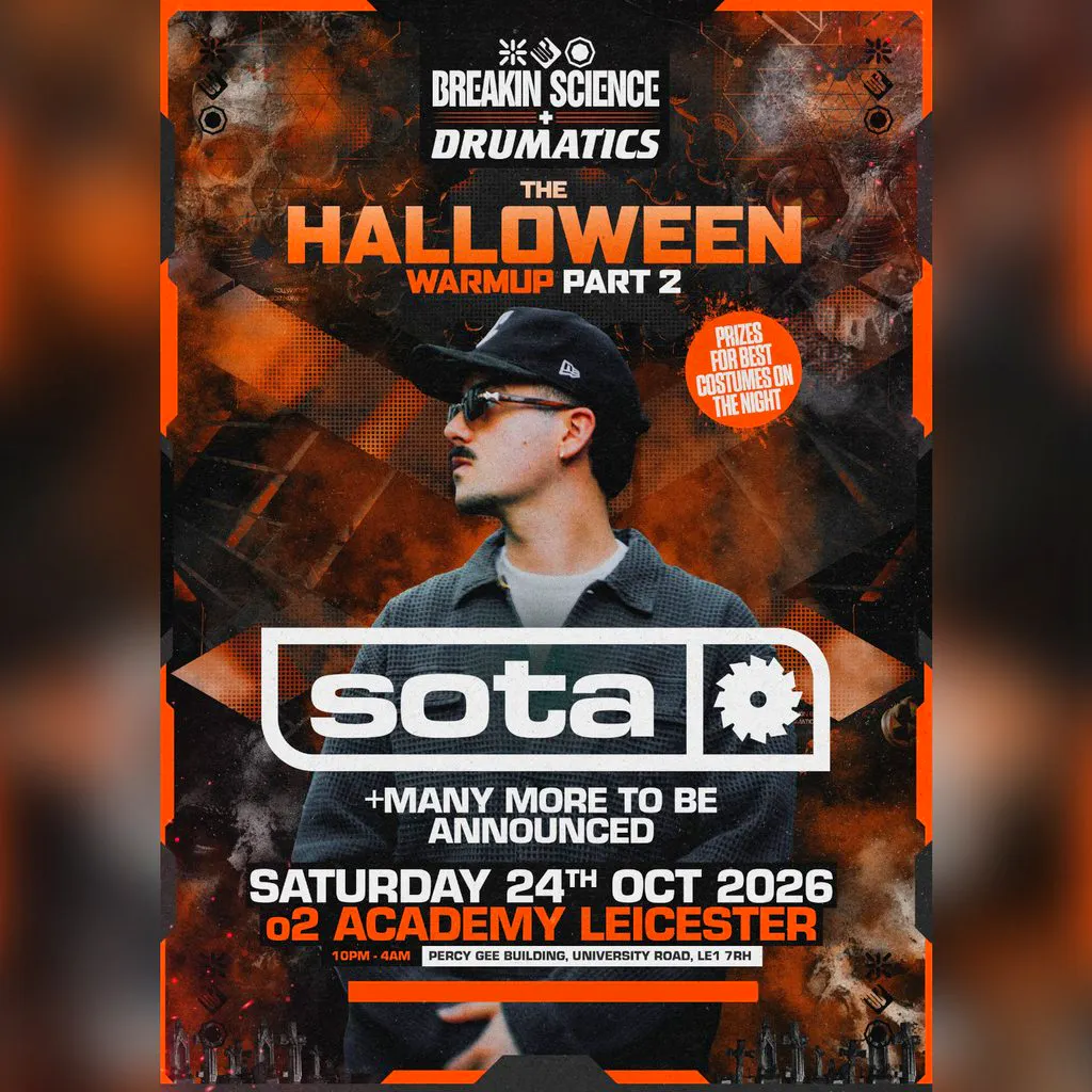 Breakin Science x Drumatics Leicester | Halloween D&B Warm up at O2 Academy