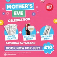 Eat, Drink & Play Mothers Eve 14/03- Buzz Bingo Sunderland at Buzz Bingo Sunderland