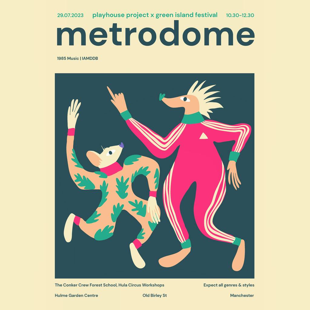 Green Island Festival x The Playhouse Project w/ Metrodome