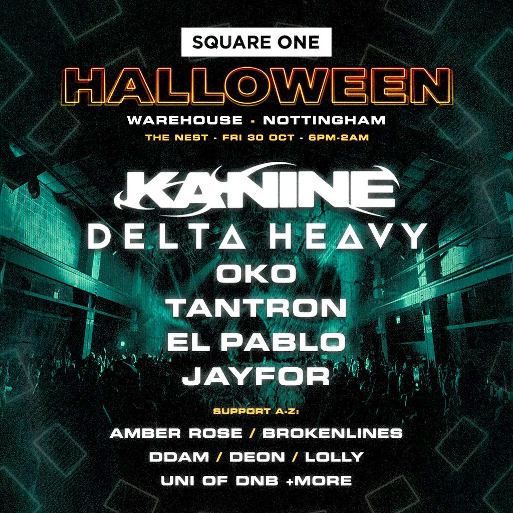 Square One Halloween: Kanine, Delta Heavy +more at The Nest