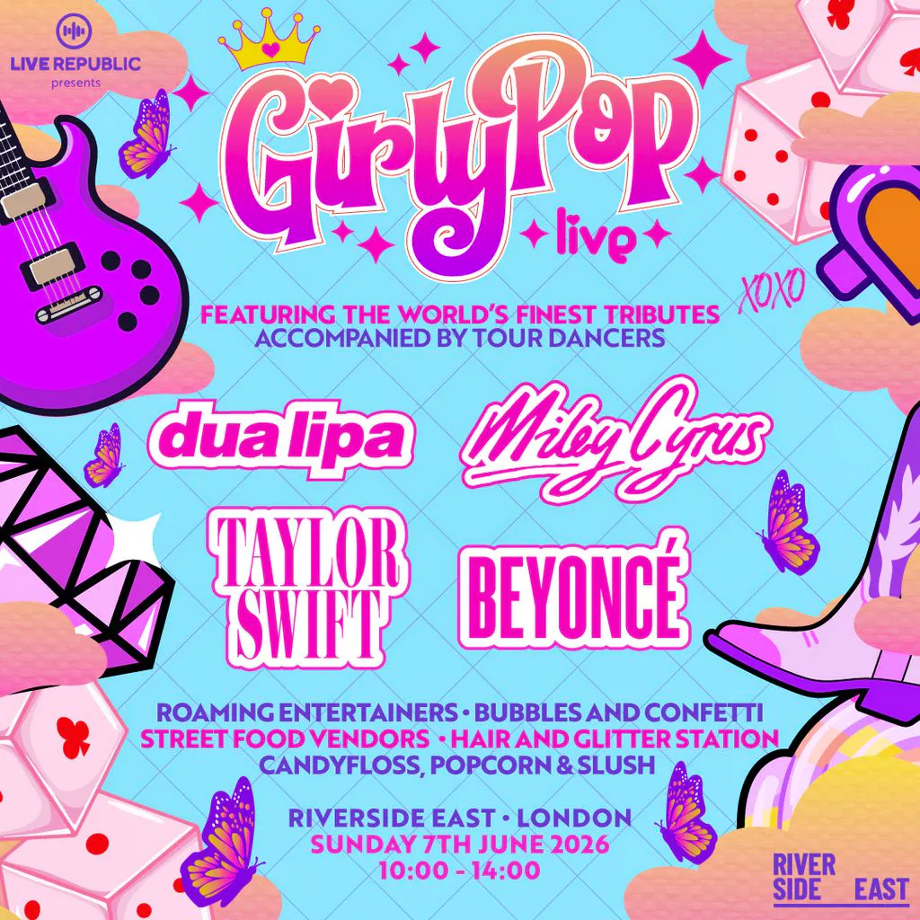 GirlyPop Live | Riverside East, London at Riverside East