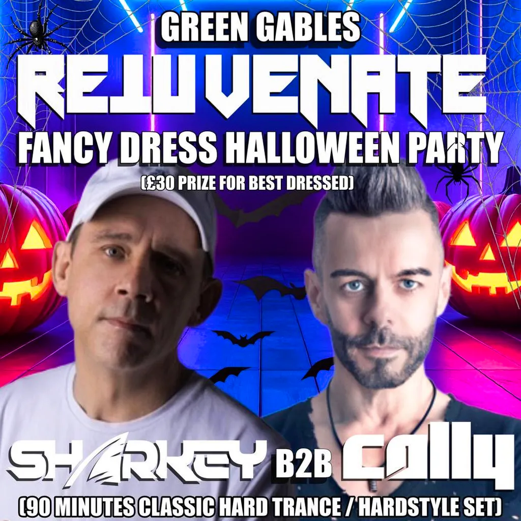 Rejuvenate fancy dress Halloween party at Green Gables Inn Exeter