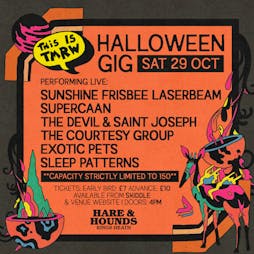 This Is Tmrw Halloween All Dayer Tickets | Hare And Hounds Birmingham  | Sat 29th October 2022 Lineup