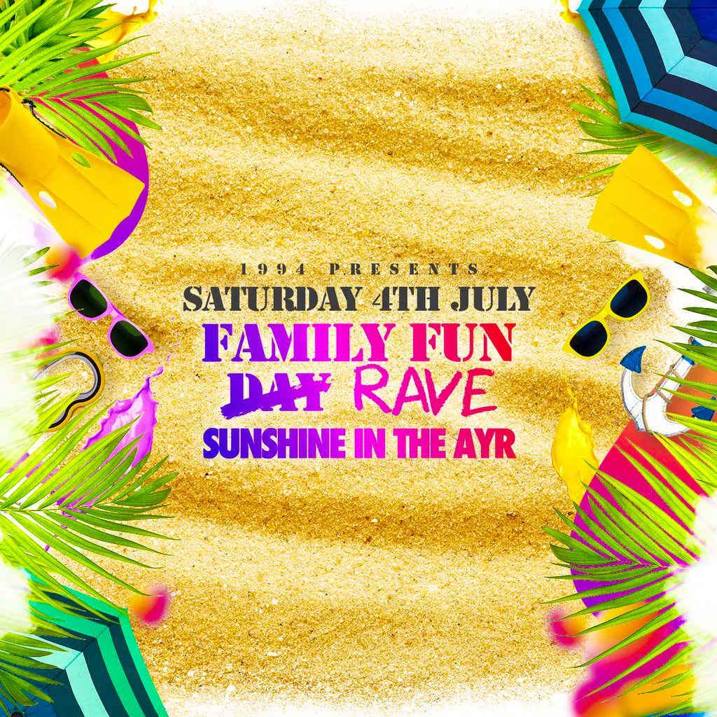 1994 Family Fun Day Rave Sunshine in the AYR at The Ayr Pavilion