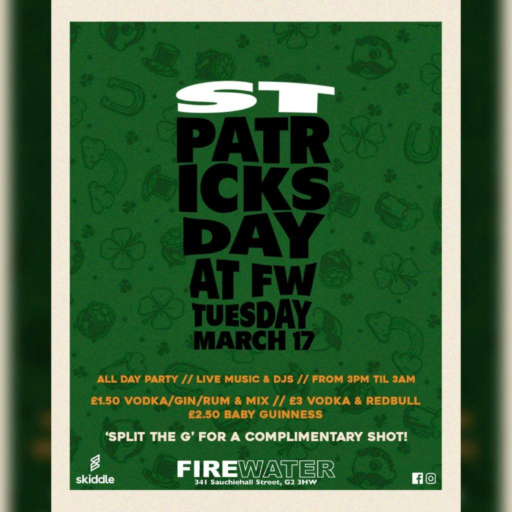 Paddy's Day at Firewater at Firewater