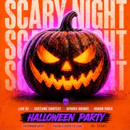YEMEK'S Scary night hallowen party at YEMEK HADLEIGH