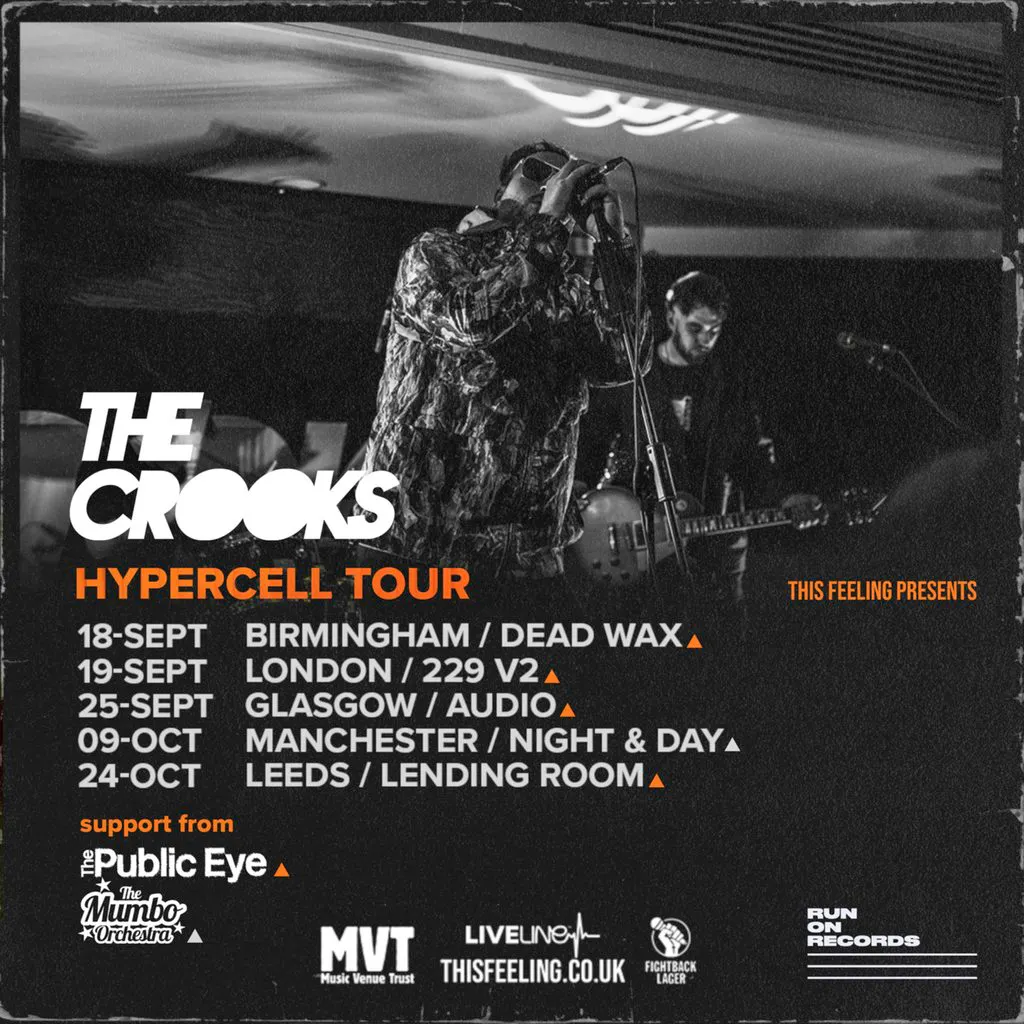 The Crooks - Birmingham at Dead Wax