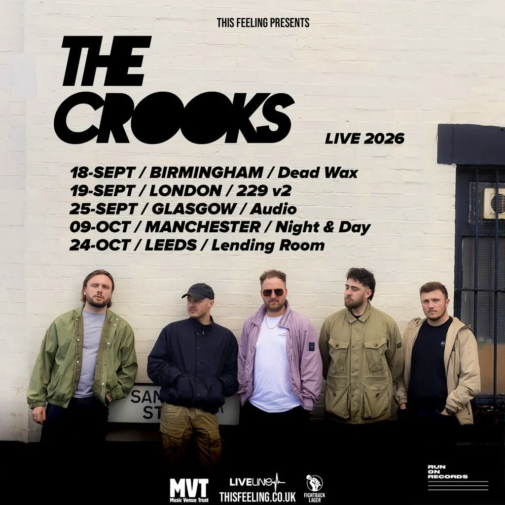 The Crooks - Birmingham at Dead Wax