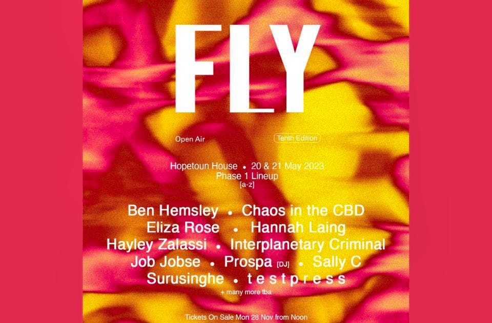 FLY Open Air festival 2023 Tickets & Line Up Skiddle