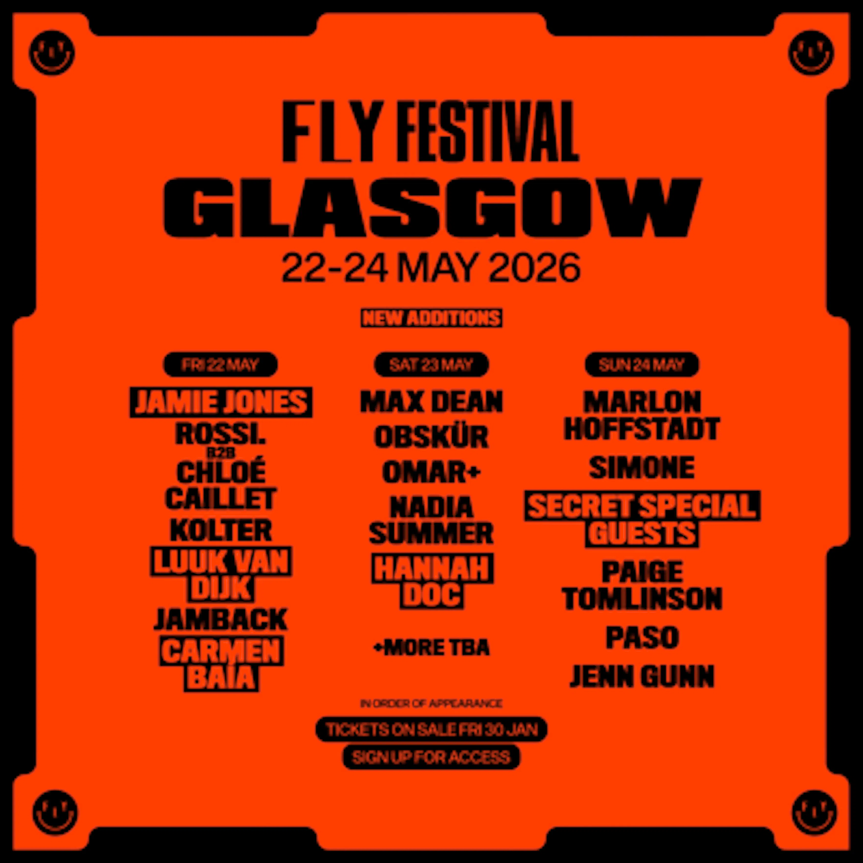 FLY Festival Glasgow 2027 | Tickets & Line Up | Skiddle